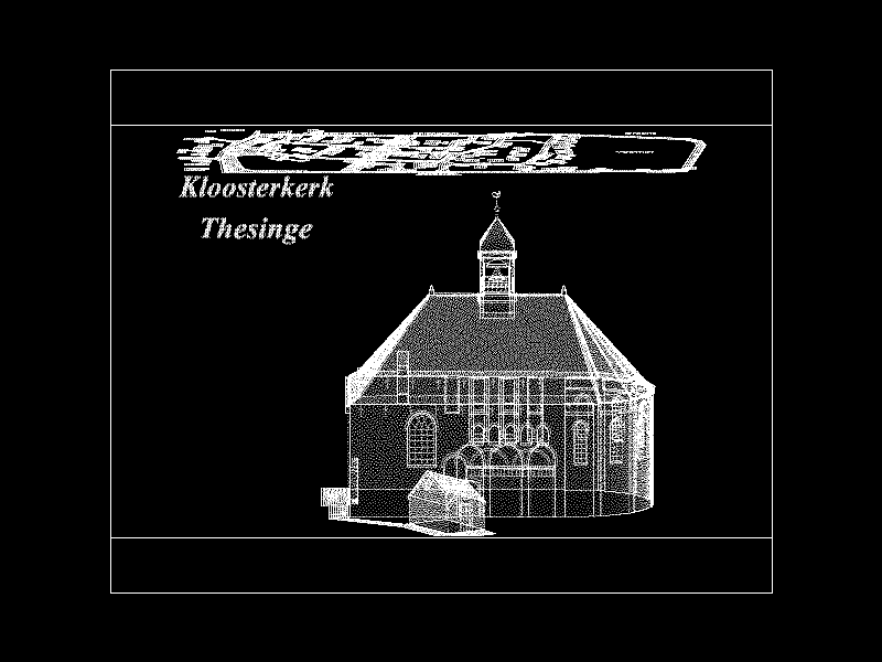 Kloosterkerk Thesinge 3D rotatie